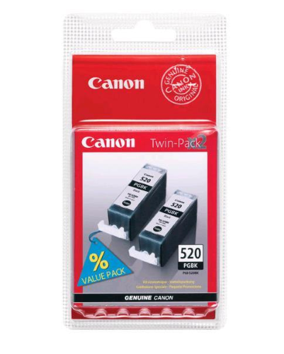Canon PGI-35BK Twin Pack - Confezione da 2 - 9.3 ml - nero - originale - serbatoio inchiostro - per PIXMA iP100, iP110, TR150